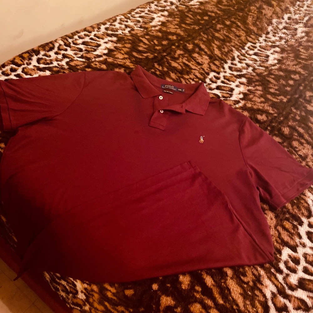 Maroon, Ralph Lauren Polo XXL Men Big and Tall.
